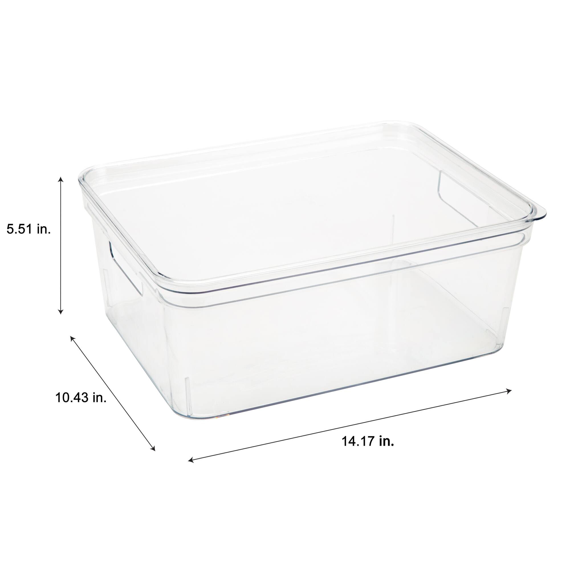 Simplify Lidded Storage Bin